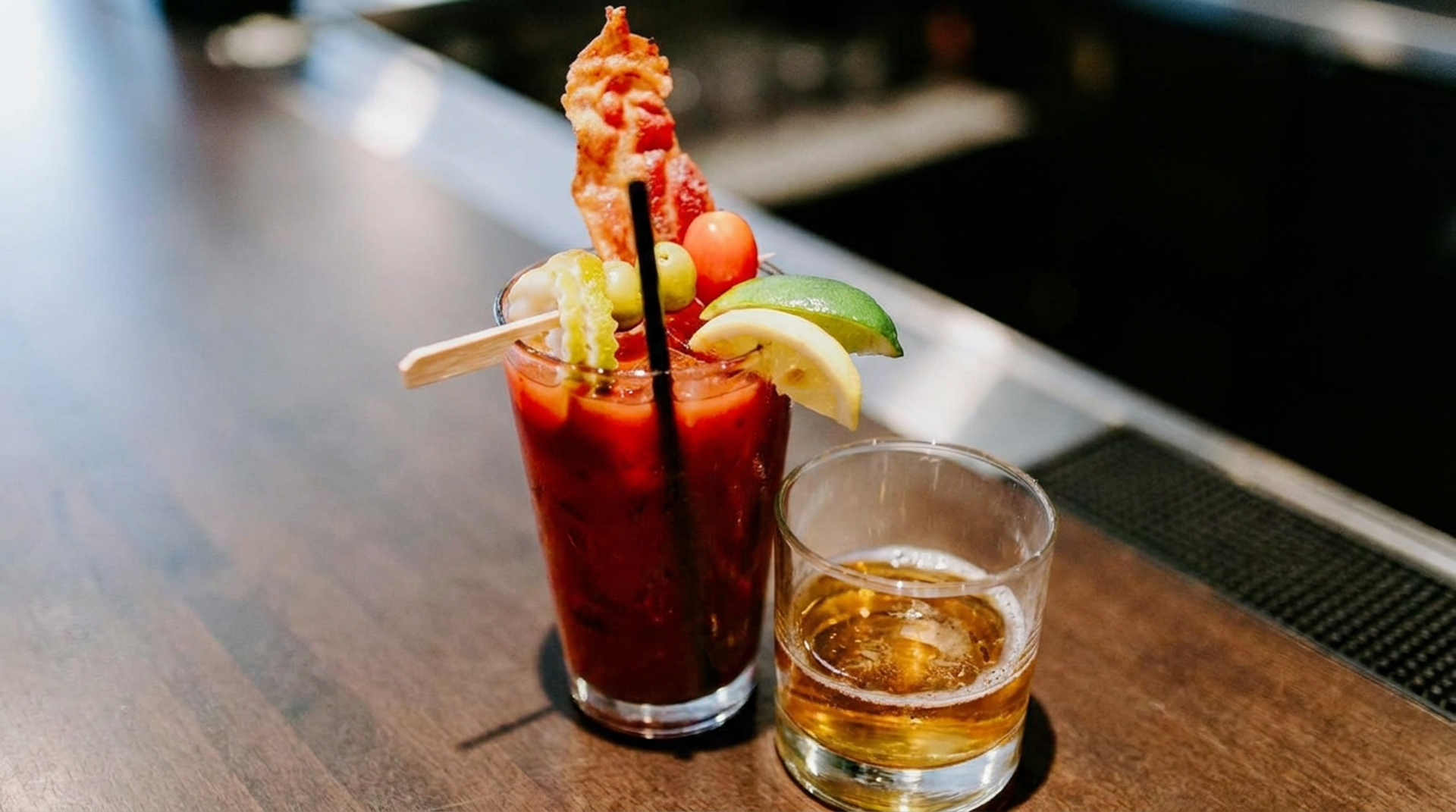 Bloodies at brunch