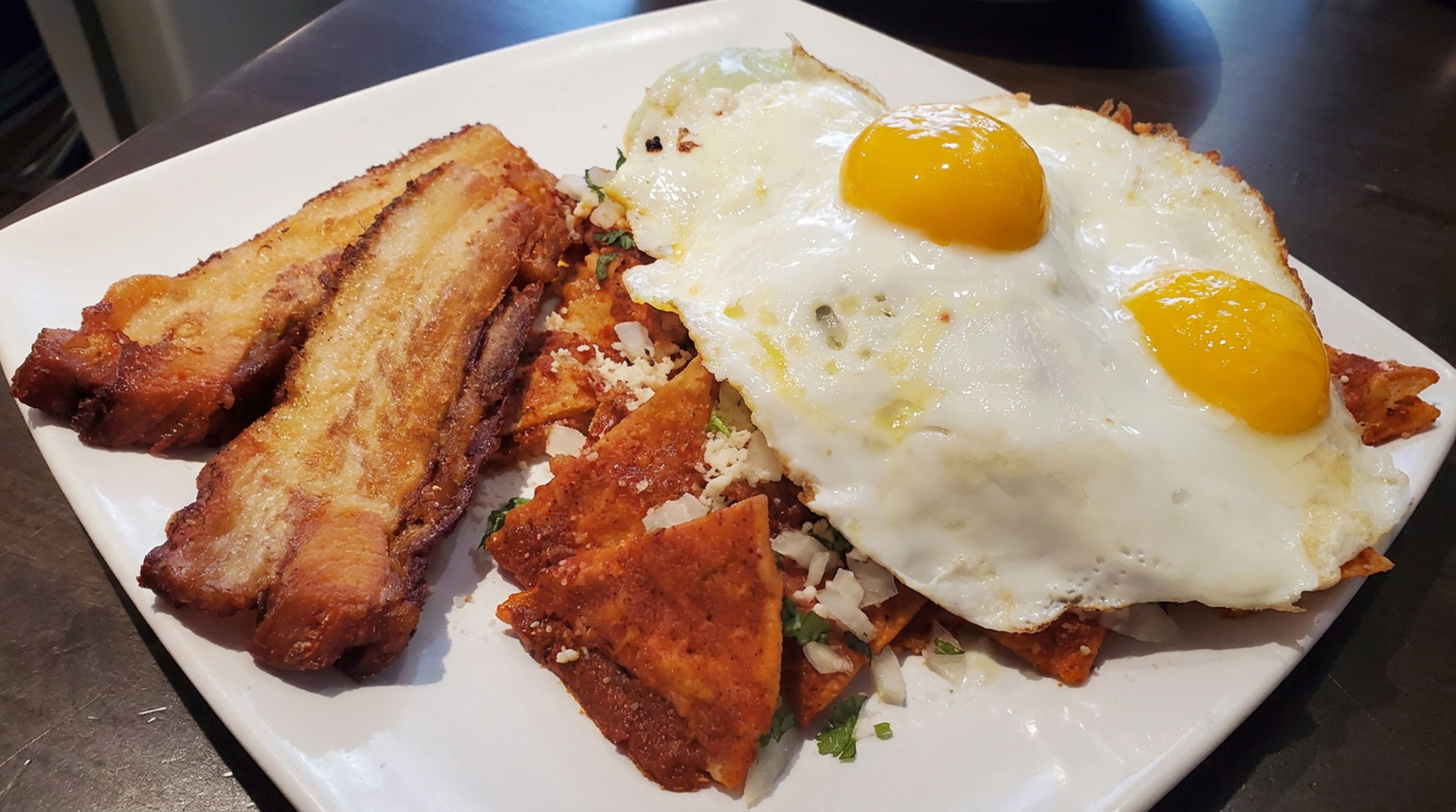 The chilaquiles