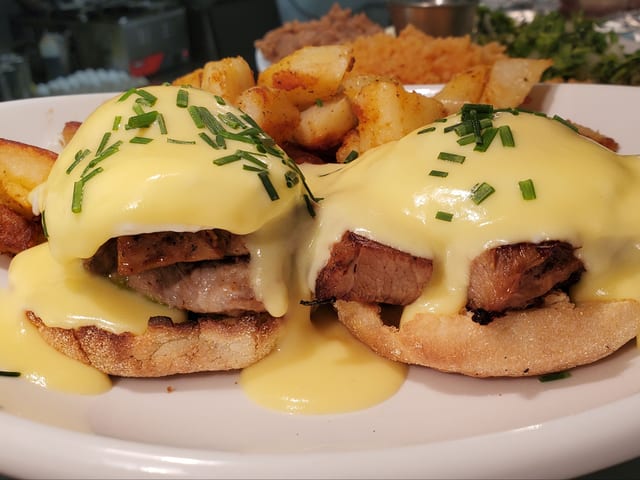 Pork Belly Benedict