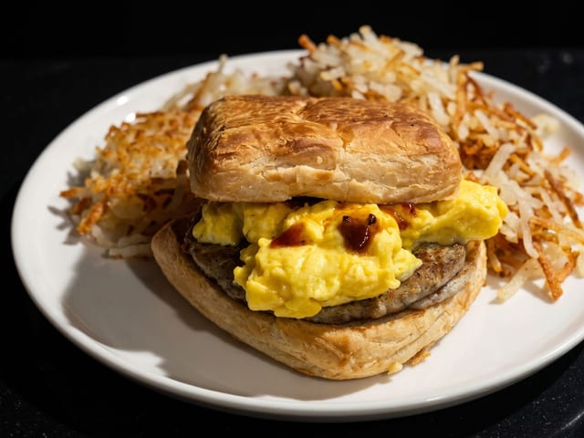 Croissant Breakfast Sandwich