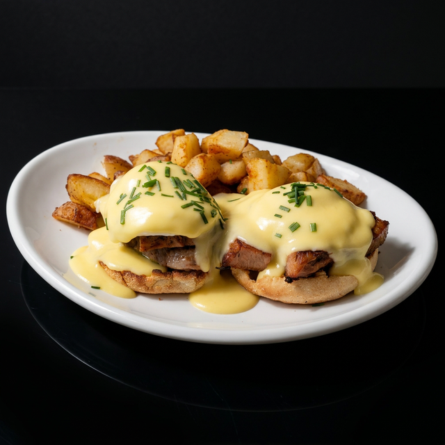 Pork Belly Benedict.