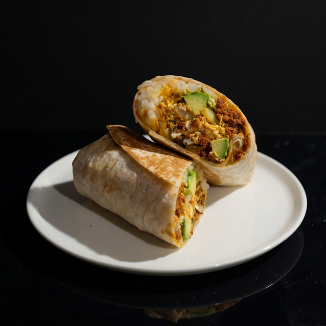 Orenda Breakfast Burrito.